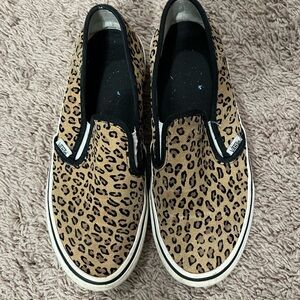cheetah print vans